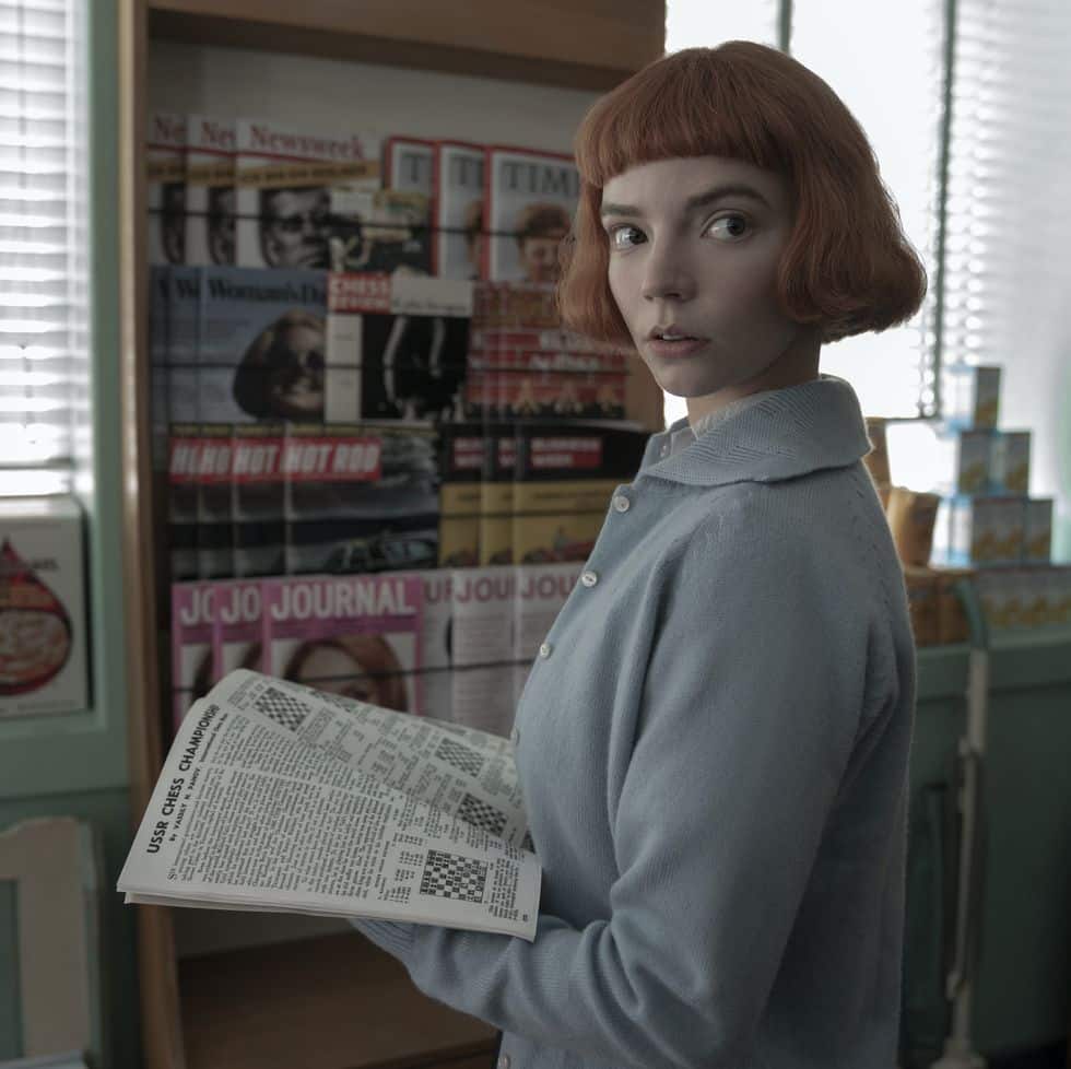 Noul serial Netflix The Quuen's Gambit are ca tema centrala sahul si adictia de calmante