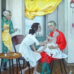 Expozitie dedicata pictoritei din Chisinau Valentina Rusu Ciobanu