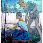 Expozitie dedicata pictoritei din Chisinau Valentina Rusu Ciobanu