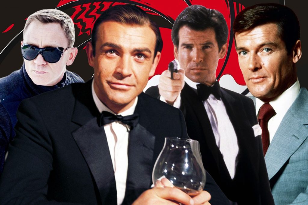 Actorii care au interpretat rolul James Bond in filmele 007