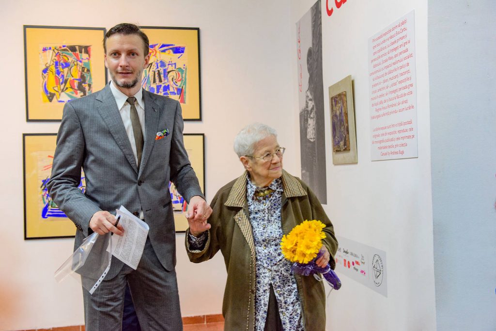 De vorba cu Adrian Buga despre arta si lucrarile pictoritei Eva Cerbu Siegler