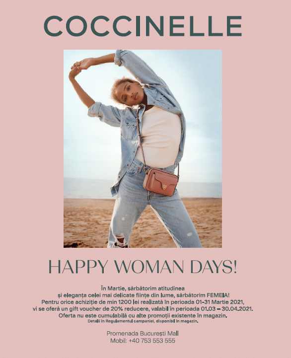 Descopera noua colectie de genti Coccinelle primavara-vara 2021
