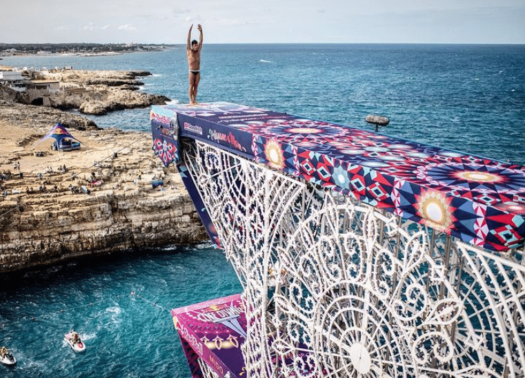 Red Bull Cliff Diving la Polignano a Mare
